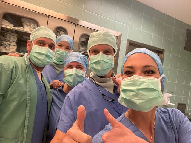 OP-Team New-Aesthetics mit Dr. Stübler und Dr. Hoflehner