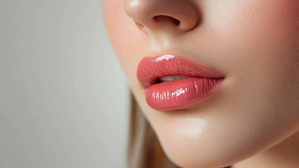 Lippen Nahaufnahme