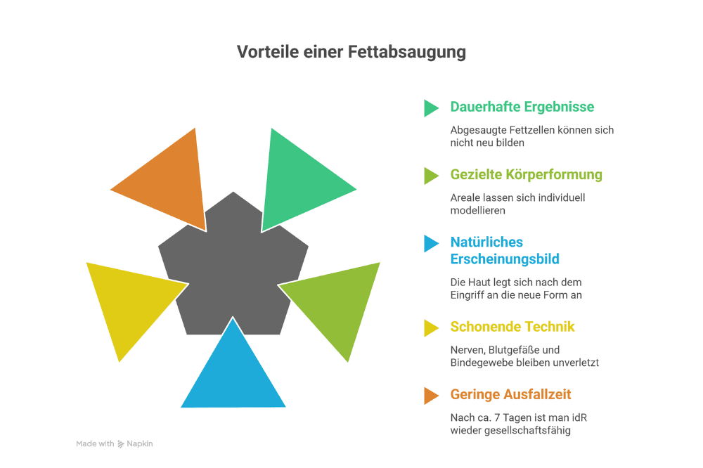 Vorteile einer Fettabsaugung