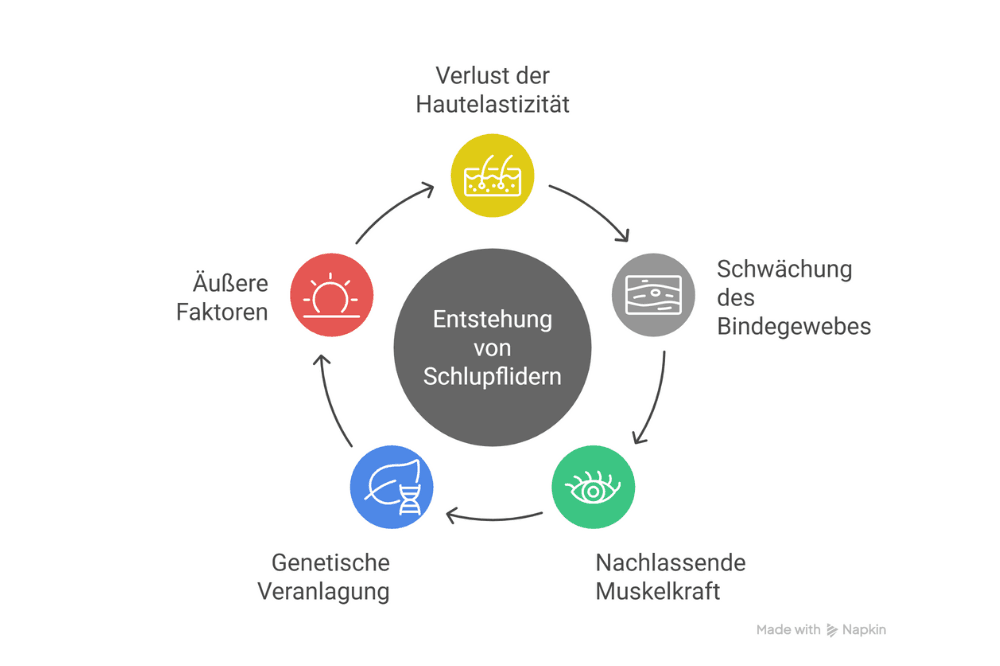 Entstehung von Schlupflidern