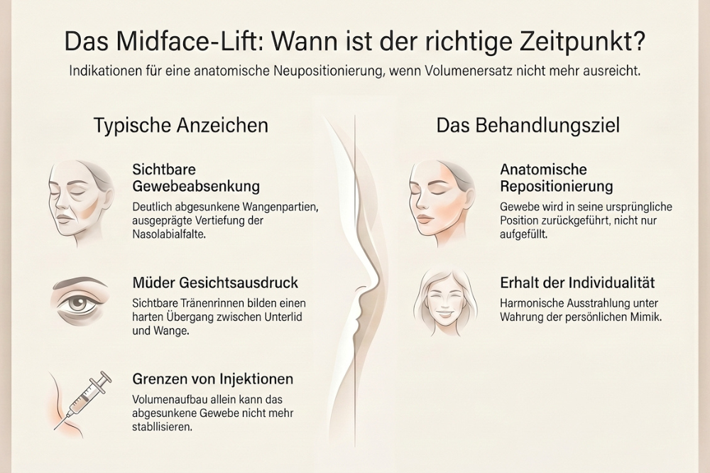 Wann ist ein Midface Lift sinnvoll?